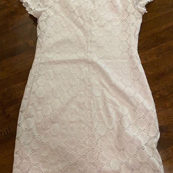 Cute White Sundress ☀️ size Petite LG - Picture 5 of 5